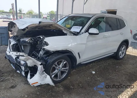 2018 BMW X3 xDrive30I z USA, uszkodzony, nr VIN 5UXTR9C54JLD74790